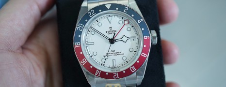 NEW!!! Tudor Black Bay GMT PEPSI White Dial 41 mm Ref.79830RB (NEW Thai AD 10/2023)