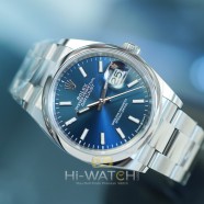 NEW!!! Rolex Datejust Blue Dial King Size 36 mm Ref.126200 (NEW 10/2023)