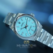 NEW!!! Rolex Oyster Perpetual Turquoise Blue Dial (Tiffany) 31 mm Ref.277200 (NEW 09/2023)