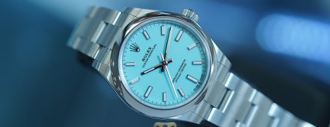 NEW!!! Rolex Oyster Perpetual Turquoise Blue Dial (Tiffany) 31 mm Ref.277200 (NEW 09/2023)