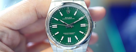 NEW!!! Rolex Oyster Perpetual Green Dial 41 mm REF.124300 (NEW 08/2023)
