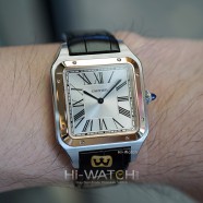 Cartier Santos Dumont 18K Rose Gold Bezel Size Large Ref.W2SA0017 (Thai AD 08/2022)