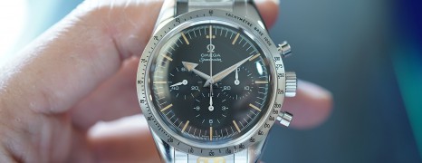 NEW!!! Omega Speedmaster ’57 Chronograph 38.6 mm (The 1957 Trilogy)(New Old Stock 07/2018)