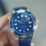Omega Seamaster Diver 300M Steel-Yellow Gold 18K Master Co-Axial Blue Dial 42 mm (03/2021)
