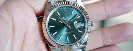 NEW!!! Rolex Datejust 41 Jubilee Mint Green Dial 41 mm Ref.126334 (NEW 12/2023)