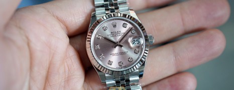 NEW!!! Rolex Datejust Jubilee Pink Diamond Dial 31 mm REF.278274 (NEW 11/2023)