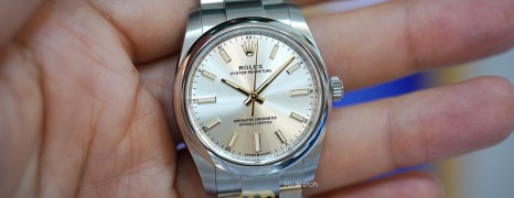 Rolex Oyster Perpetual Silver Dial 34 mm Ref.124200 (04/2023)