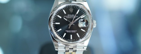 Rolex Datejust Jubilee Black Dial 36 mm Ref.126200 (10/2021)