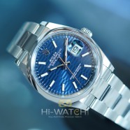 Rolex Datejust Blue Motif Dial 36 mm Ref.126200 (Thai AD 06/2023)