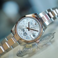 NEW!!! Rolex Datejust Everose Rolesor Silver Floral-Motif Diamond 31 mm REF.278241 (NEW Thai AD 02/2024)