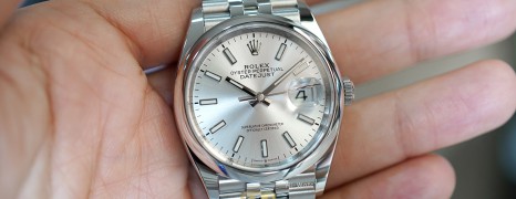 Rolex Datejust Jubilee Silver Dial 36 mm Ref.126200 (08/2022)