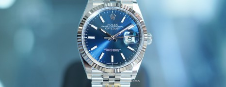 NEW!!! Rolex Datejust Jubilee Bright Blue Dial 36 mm Ref.126234 (NEW 03/2024)