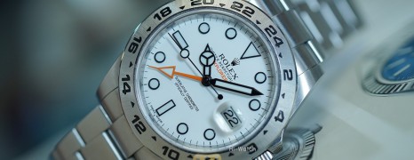 Rolex Explorer II Orange Hand White Dial 42 mm Ref.216570 (11/2014)