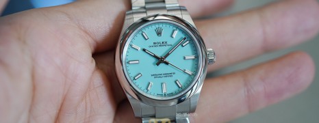 NEW!!! Rolex Oyster Perpetual Turquoise Blue Dial (Tiffany) 31 mm Ref.277200 (NEW 02/2024)