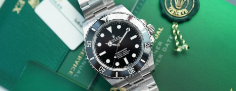 NEW!! Rolex Submariner Nodate Ceramic 41 mm Ref.124060 (NEW Thai AD 06/2022)