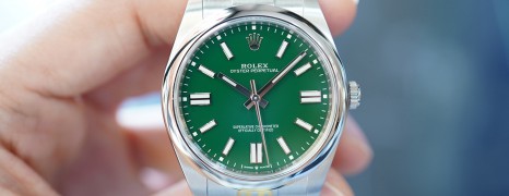 Rolex Oyster Perpetual Green Dial 41 mm REF.124300 (06/2023)