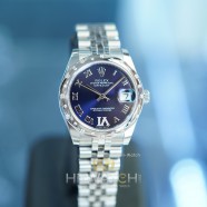 Rolex Datejust Jubilee Dark Purple Dial Diamond Bezel 31 mm Ref. 278344RBR (เพชรกระจาย เพชร VI)(01/2020)