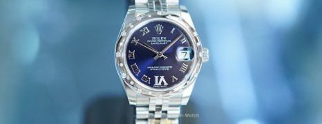 Rolex Datejust Jubilee Dark Purple Dial Diamond Bezel 31 mm Ref. 278344RBR (เพชรกระจาย เพชร VI)(01/2020)