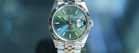NEW!!! Rolex Datejust Jubilee Mint Green Dial 36 mm Ref.126234 (NEW 05/2024)
