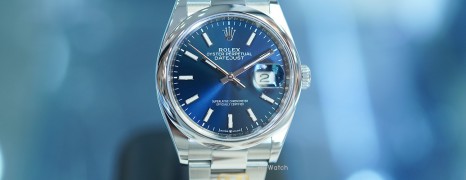 Rolex Datejust Blue Dial 36 mm Ref.126200 (10/2021)