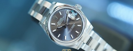 NEW!! Rolex Datejust Dark Grey Dial Boy Size 31 mm REF.278240 (NEW Thai AD 04/2024)