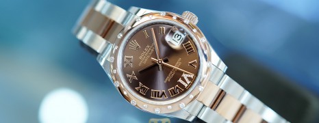 Rolex Datejust Everose Rolesor Chocolate VI Diamond 31 mm REF.278341RBR (Thai AD 09/2022)
