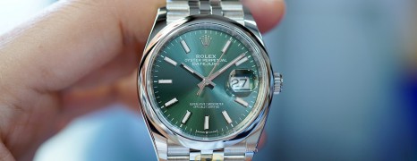 NEW!!! Rolex Datejust Jubilee Mint Green Dial 36 mm Ref.126200 (NEW 04/2024)