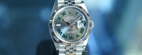 Rolex Datejust Jubilee Slate Grey Roman (Wimbledon) Dial 36 mm Ref.126234 (Thai AD 08/2023)