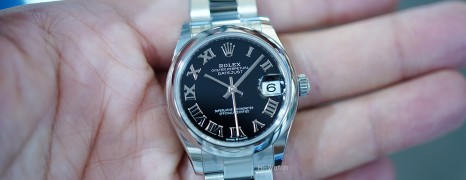NEW!! Rolex Datejust Black Roman Dial 31 mm REF.278240 (NEW Thai AD 09/2024)