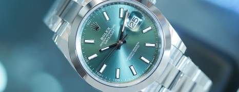 NEW!!! Rolex Datejust 41 Mint Green Dial 41 mm Ref.126300 (NEW 11/2024)