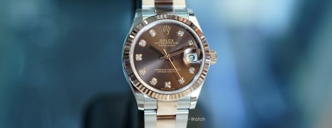 Rolex Datejust Everose Rolesor Chocolate Diamond 31 mm REF.278271 (Thai AD 02/2020)