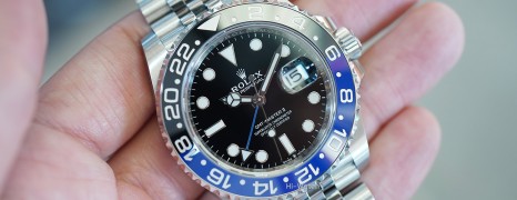 Rolex GMT-Master II Black Blue Ceramic Jubilee 40 mm Ref.126710BLNR (Batman)(10/2020)