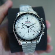 NEW!!! Omega Speedmaster MoonWatch Chronograph 3861 White Dial 42 mm (NEW Thai AD 04/2025)