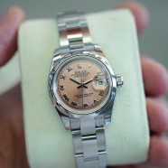Rolex Datejust Lady Pink Champagne Roman Dial 26 mm REF.179160 (05/2010)