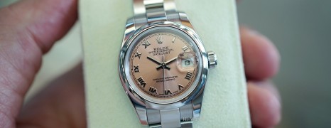 Rolex Datejust Lady Pink Champagne Roman Dial 26 mm REF.179160 (05/2010)