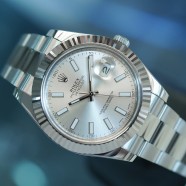 Rolex Datejust II WG Bezel Silver Dial 41 mm Ref.116334 (Thai AD 03/2014)