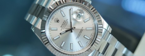 Rolex Datejust II WG Bezel Silver Dial 41 mm Ref.116334 (Thai AD 03/2014)