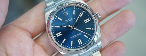 Rolex Oyster Perpetual Blue Dial 41 mm REF.124300 (Thai AD 09/2022)