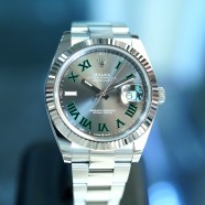 Rolex Datejust 41 Slate Grey Roman (Wimbledon) Dial 41 mm Ref.126334 (02/2022)