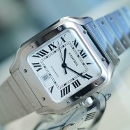 Cartier Santos De Cartier Large Size White Dial 39.8 mm Ref.WSSA0018 (Thai AD 10/2022)