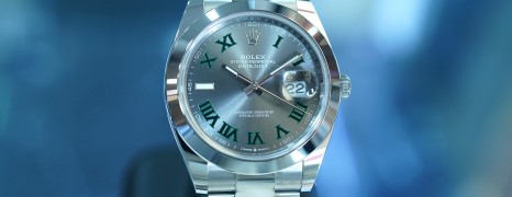 Rolex Datejust 41 Slate Grey Roman (Wimbledon) Dial 41 mm Ref.126300 (Thai AD 04/2024)