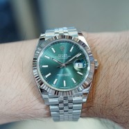 Rolex Datejust 41 Jubilee Mint Green Dial 41 mm Ref.126334 (03/2024)