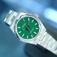 NEW!!! Rolex Oyster Perpetual Green Dial 31 mm Ref.277200 (NEW 07/2025)