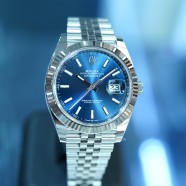 Rolex Datejust 41 Jubilee White Gold Bezel Blue Dial 41 mm Ref.126334 (01/2025)