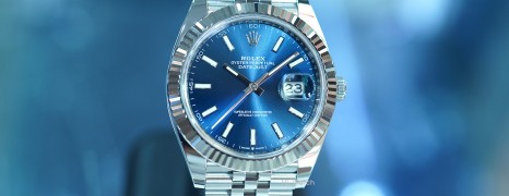 Rolex Datejust 41 Jubilee White Gold Bezel Blue Dial 41 mm Ref.126334 (01/2025)