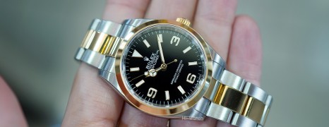 Rolex Explorer I 2K Yellow Rolesor 36 mm Ref.124273 (11/2022)