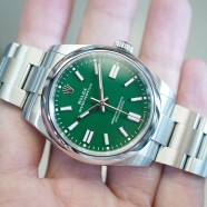 NEW!!! Rolex Oyster Perpetual Green Dial 41 mm REF.134300 (NEW Thai AD 10/2025)