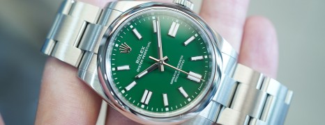 NEW!!! Rolex Oyster Perpetual Green Dial 41 mm REF.134300 (NEW Thai AD 10/2025)