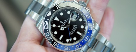 Rolex GMT-Master II Black Dial Black Blue Ceramic REF.116710BLNR (Batman)(06/2018)