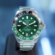 TAG Heuer Aquaracer Professional 300 GMT Emerald Waters Dial 42 mm Ref. WBP5115 (09/2025)